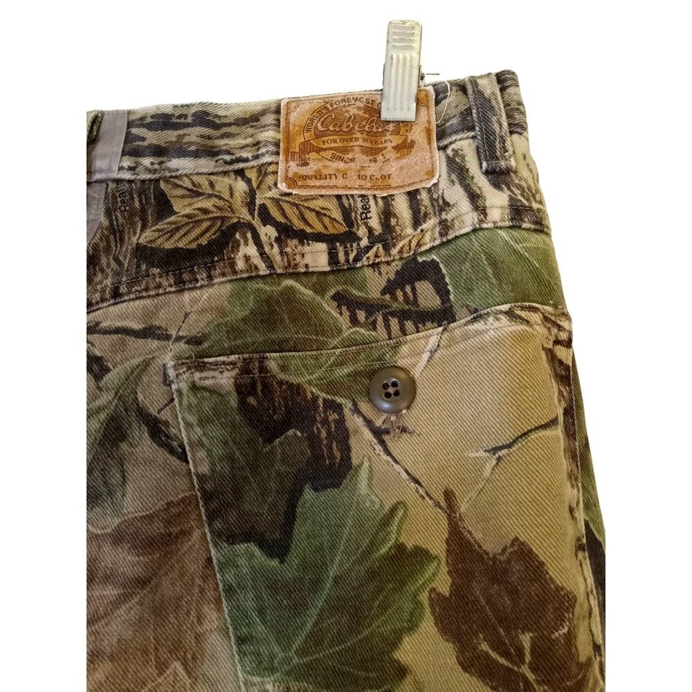 Cabelas Pants Mens Size 32 Camo Realtree Cargo Insulated Dupont Thermolite Plus - Picture 6 of 13